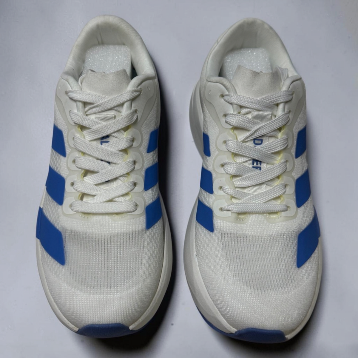 Adizero White Blue